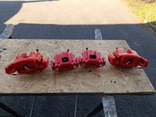 BMW E36 323ti Bremssättel Komplett Überholt in Rot