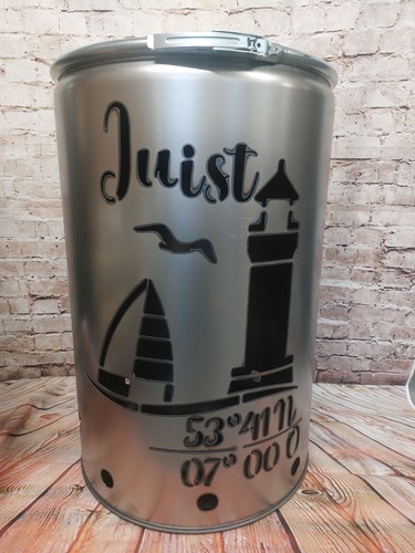 Feuertonne mit juist - feuertonne,