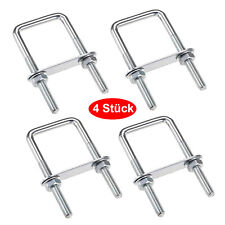 4x Edelstahl U Bolzen