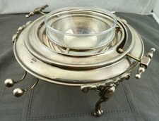 antike Kaviar Schale Silber