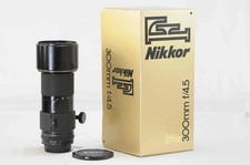 Nikon F Nikkor 300 4.5 ED AiS Ai S Nippon Kogaku Japan 1983