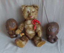 alter Mohair Teddy mit