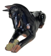 Doberman Figure Statue Dobie