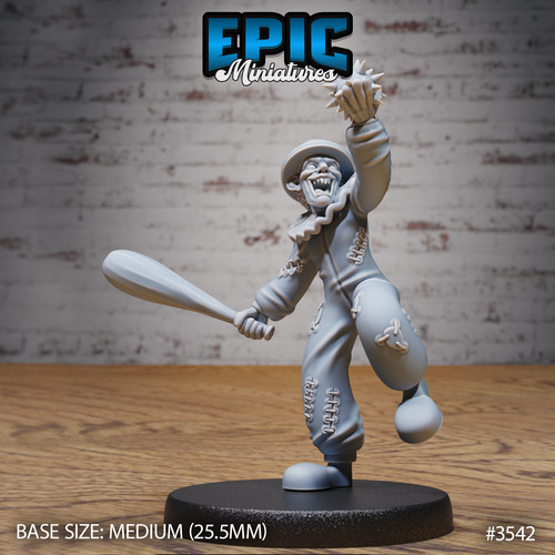 Miniature horror clown - miniature,
