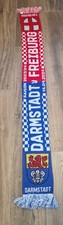 Sc Freiburg & Sv Darmstadt Fanschal mit Fransen Spieltagsschal 14.04.2024 ⚽️⚽️⚽️