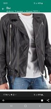 Replay Herren Lederjacke Neu