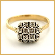 Ring in aus Echt Gelb GOLD 585