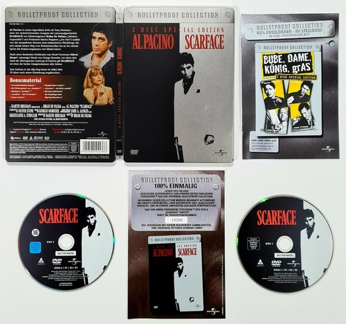 Dvd steelbook scarface - dvd,