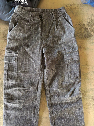 Jungen cargo hose grau - jungen,