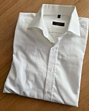Eterna Hemd Herren langarm Gr. 40 Slim-Fit weiß uni- Neu NP: 59€