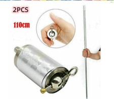 2*Tasche Staff Tragbar Kampfsport Magic Metallstab Selbstverteidigung Stick 1.1M