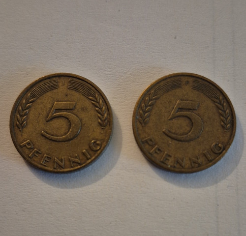 Pfennig 1950 - 2x, 5