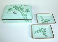 Emaille Dose mit Einlagen ca