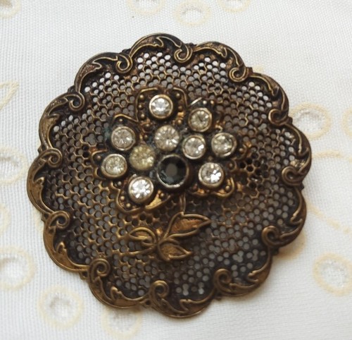 Brosche art deco gablonz - art, ?