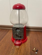 Jelly Belly Bean Automat Maschine Spender Dispenser Metall Rot Vintage Bonbon