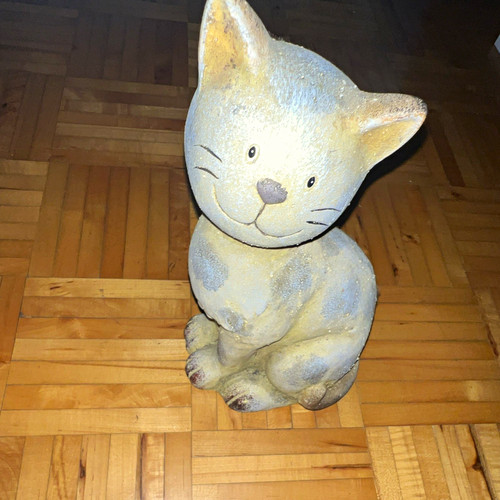 Figur katze sitzend - figur,