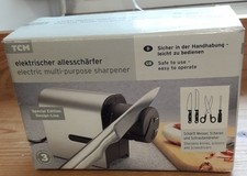 TCM Elektrischer Messerschärfer - Messer Schere Schleifgerät 230V - Top Zustand