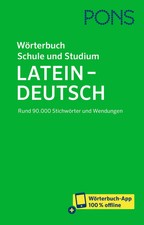 PONS Wörterbuch für Schule und Studium Latein | Bundle | PONS-Wörterbücher