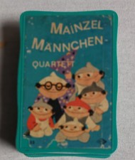 Mainzelmännchen Quartett Vintage Kartenspiel 1970er Jahre – komplett / selten