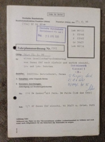 Deutsche bundesbahn - deutsche,