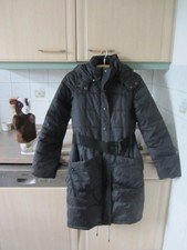 Steppmantel Damen Parka  Vero Moda Jeans schwarz Größe M (Kapuze) top Wi. Übg.