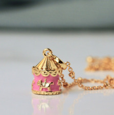 Charm Halskette Karussell Kindheitserinnerung Geschenk Frauen Mädchen Nostalgie