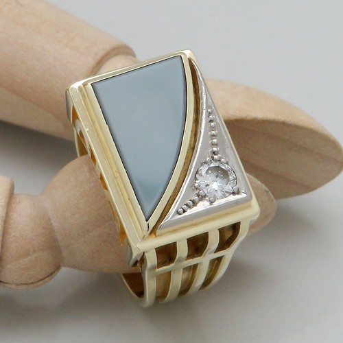 Ring herrenring mit - herrenring, 0,25ct