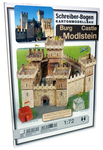 Kartonmodellbau burg - +,