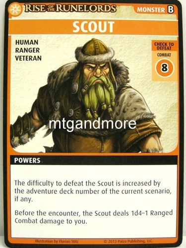 Pathfinder adventure card - pathfinder,