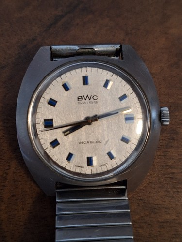 Bwc handaufzug vintage swiss - bwc,