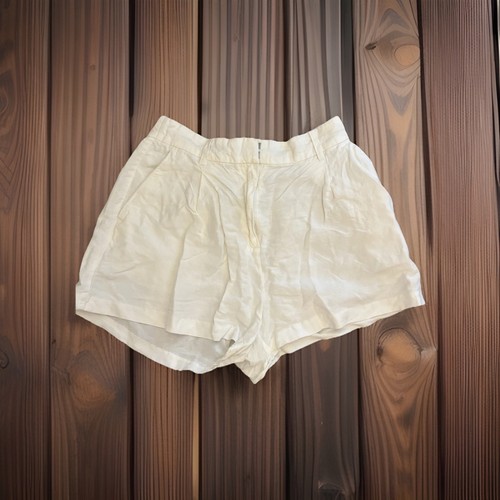 Leinenshorts high waist - high,