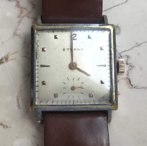 Eterna handaufzug herrenuhr - handaufzug,