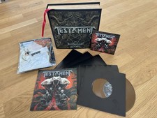 Testament - Brotherhood Of The Snake Box Set 5x 7 Inch Vinyl Singles, Flag, Pin