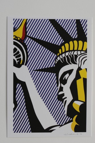 Roy lichtenstein i love - roy, lichtenstein: