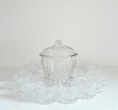Vintage bowle walther glas - vintage,