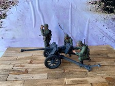 2,8 cm schwerer Panzerbüchse 41 (sPzB 41) mit 3 Figuren 1:16 handbemalt