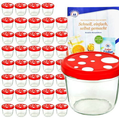 Sturzgläser 230ml rot - 40,