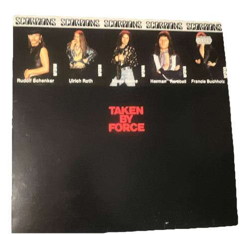 Scorpions taken force lp - taken, by