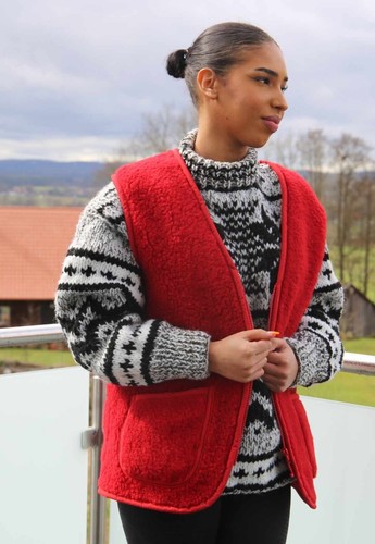 Hollert unisex wollweste beka - unisex,