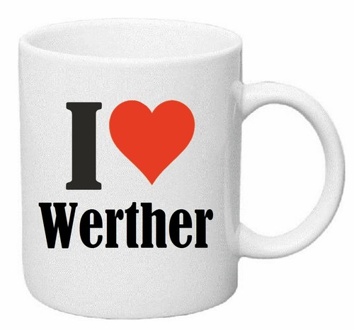 Kaffeetasse love werther - i,