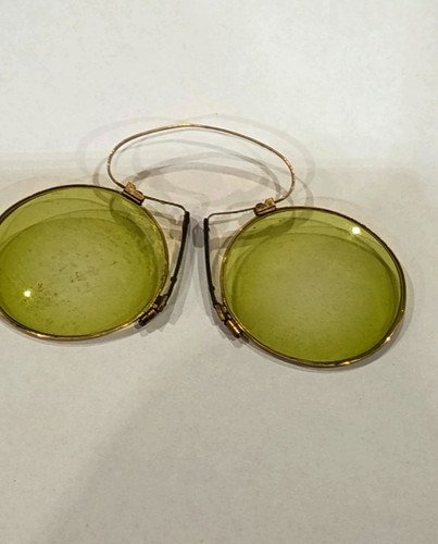 Antiker kneifer zwicker brille - antiker,