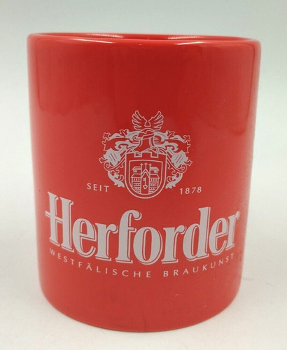 Rote herforder pils tasse - herforder,