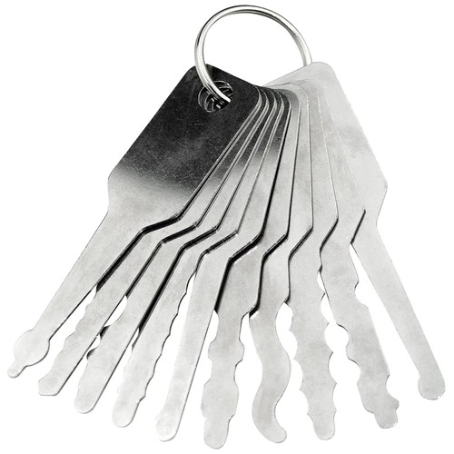 Edelstahl lockpicking set - edelstahl, lockpicking-set