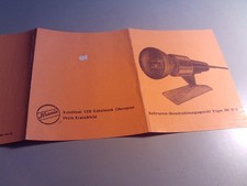 Alter Garantieschein Infarrot