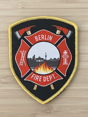 Berlin fire department patch - fire,
