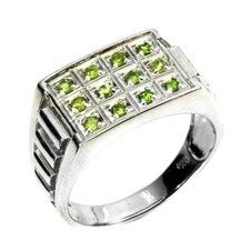 925 Sterling Silber Ring Rund