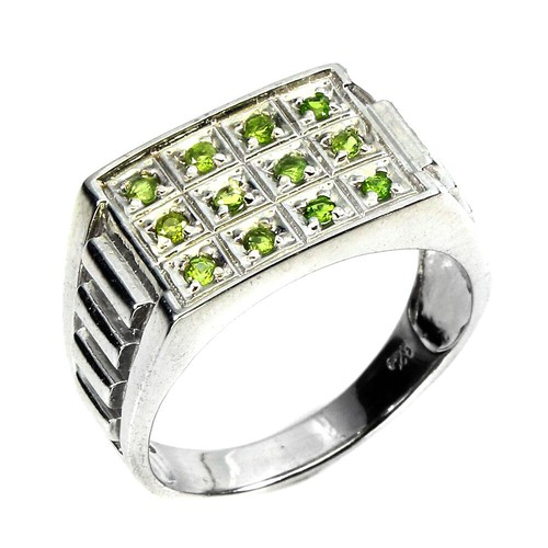 925 sterling silber ring rund - 925,