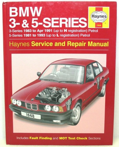 Haynes bmw 1983to1991 - haynes,