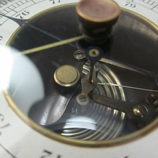 Antike Wetterstation Holz