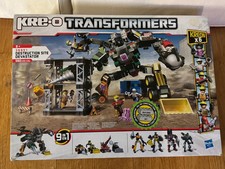 Hasbro KRE-O 36951 Transformers Destruction Site Devastator Roboter komplett OVP